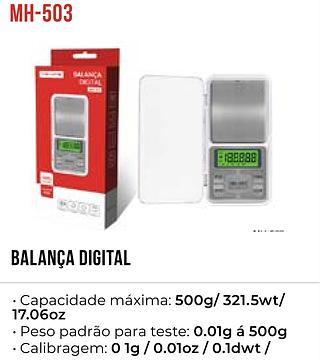 BALANÇA DIGITAL 500G PESO MAX TOMATE