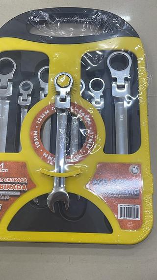 KIT CHAVES CATRACA COMBINADA 7 PCS MINIMEN