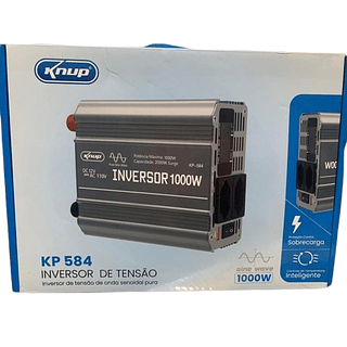 INVERSOR DE TENSAO SINE WAVE 1000W KNUP