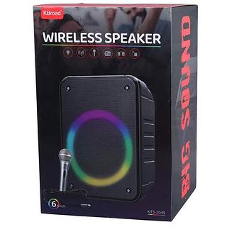 CAIXA DE SOM WIRELESS SPEAKER 6INCH