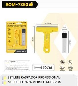 ESTILETE RASPADOR PROFISSIONAL MULTIUSO PARA VIDRO BOMVINK
