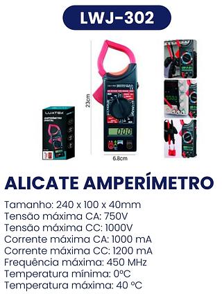 ALICATE AMPERIMETRO LUATEK