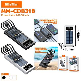 POWER BANK 20000MAH 3.1A MINIMEN