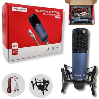 MICROFONE DE ESTUDIO PHANTOM POWER TOMATE