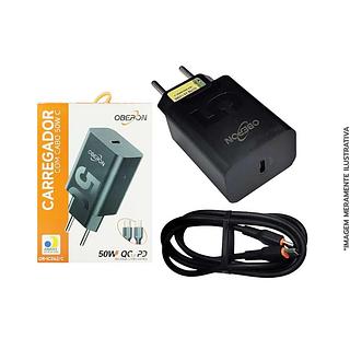 CARREGADOR COM CABO 50W C OBERON