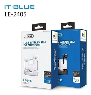 FONE ESTEREO SEM FIO BT IT BLUE