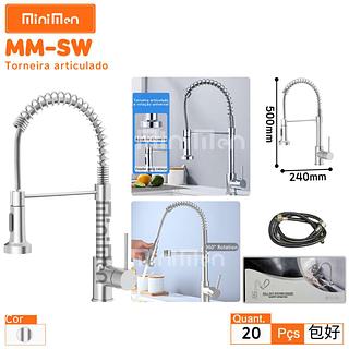 TORNEIRA PULL-OUT KITCHEN FAUCET HAPPY OFWATER (7896540724802)