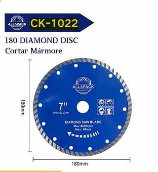 DISCO DIAMOND 7'' / 180MM ALLSPACK