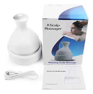 A SCALP MASSAGER RELAXING SCALP MASSAGE