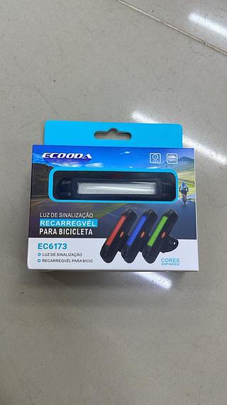 SINALIZADOR RECARREGAVEL PARA BICICLETA ECOODA