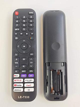 CONTROLE REMOTO HISENSE COM SMART/NETFLIX/YOUTUBE/VIDEO/MUSIC/SHOW LELONG