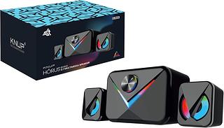 MULTIMEDIA SPEAKER 2.1 HORUS LED LIGHTING RMS KNUP