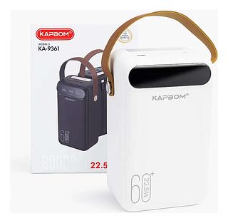 POWER BANK TURBO 22.5W 60000MAH KAPBOM