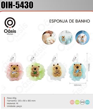 ESPONJA DE BANHO OASIS MARKET