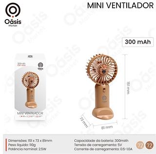 MINI VENTILADOR OÁSIS MARKET