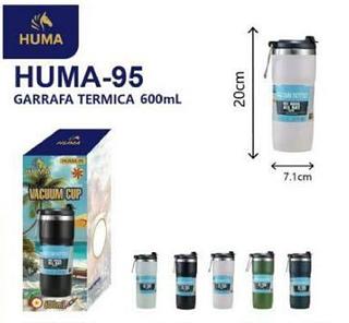GARRAFA TERMICA VACUUM CUP 600ML HUMA