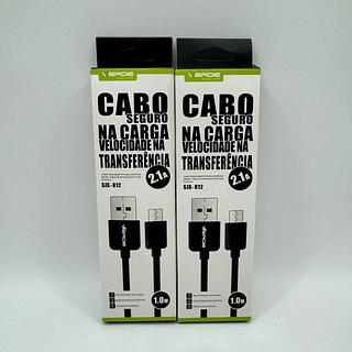 CABO DE DADOS 2.1A 1.0M VERDE