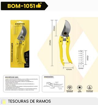 TESOURAS DE RAMOS BOMVINK