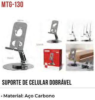 SUPORTE PARA CELULAR DOBRAVEL MULTIFUNÇÕES TOMATE