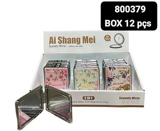 MINI ESPELHO 2EM1 AI SHANG MEI