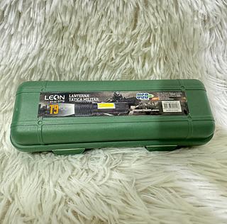 DT-22 LANTERNA TATICA MILITAR LUZ FORTE T9 LEON GTS (NAO ESTADO)