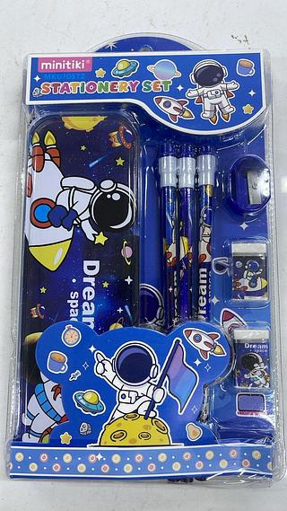 CONJUNTO DE MATERIAL ESCOLAR ASTROUNALTA MINITIKI