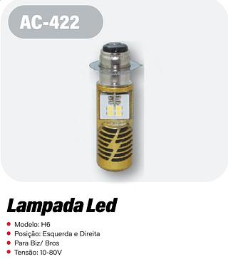 LAMPADA LED PARA FAROL M5 DO MOTO 12V / 35W ATEC