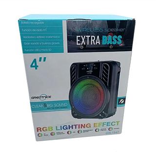 CAIXA DE SOM BLUETOOTH RGB LIGHTING EFFECT