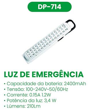 LED PORTABLE RECHARGEABLE HAND LAMPS 3.4W DP