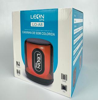 CAIXA DE SOM COLORIDA LEON