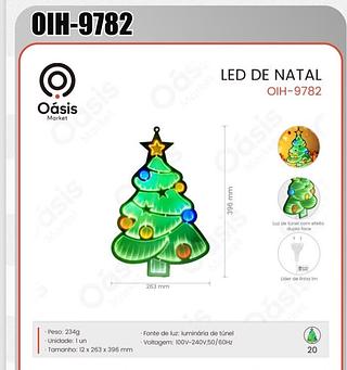 LED DE NATAL OÁSIS