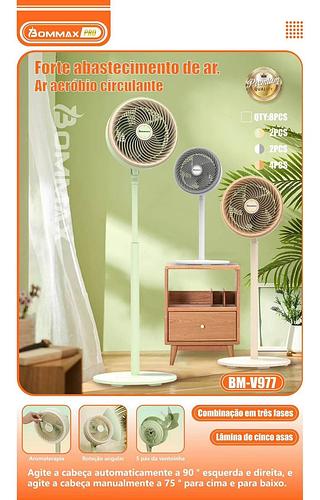 VENTILADOR DE CIRCULAÇÃO 180º BOMMAX PRO