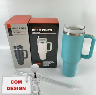 40OZ GARRAFA TERMICA FLIP MORNING 1200ML(COM DESIGN)