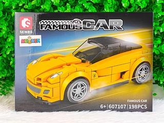 BRINQUEDO DE MONTAR CARRINHO FAMOUSCAR