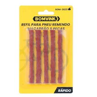 REFIL PARA PNEU REMEDO MACARRAO 5 PÇS BOMVINK
