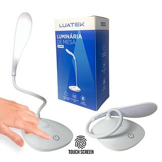 LUMINARIA DE MESA HASTE FLEXIVEL LUATEK