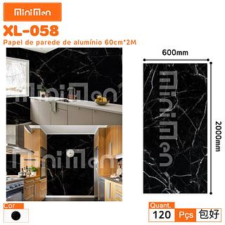 PAPEL DE PAREDE 60CMX2M ALUMINUM FOIL STICKER