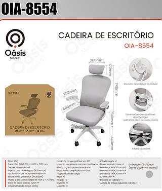 CADEIRA DE ESCRITORIO OÁSIS MARKET