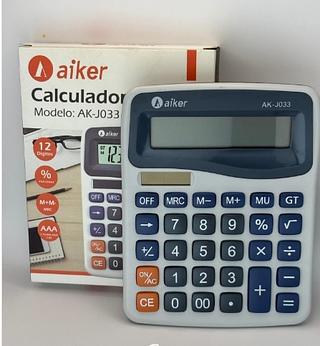 CALCULADORA DIGITAL 12 DIGITOS AIKER