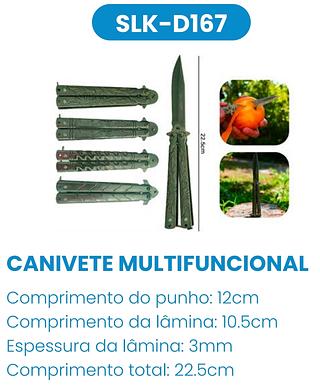 CANIVETE BUTTERFLY 23CM LUATEK