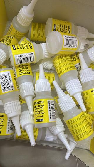 COLA SUPER FORTE E DE SECAGEM RAPIDA 20G BOMVINK UNIDADE