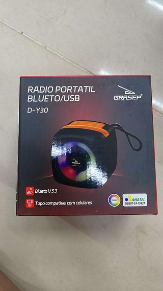 RADIO PORTATIL BLUETOOTH/USB GRASEP