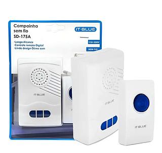 CAMPAINHA SEM FIO IT BLUE
