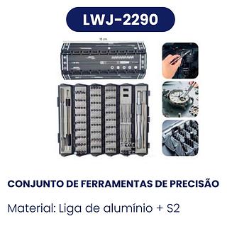 KIT DE CHAVE DE FENDA PHILLIPS TORX 128 IN 1 LUATEK