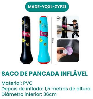 SACO DE PANCADA INFLAVEL MADE BASICS