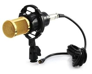 MICROFONE CONDENSADOR PROFISSIONAL COM FIO TOMATE