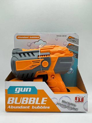 BRINQUEDO ARMA DE PLASTICO LANÇA BOLHA DE SABAO C/PILHA GUN BUBBLE
