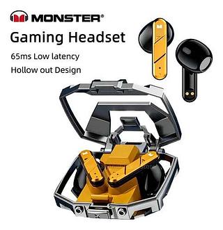 FONE DE OUVIDO WIRELESS GAMING HEADPHONES MONSTER
