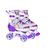 PATINS QUAD TOP TAM./AJUSTÁVEL + RODINHAS LED