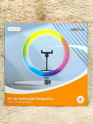 KIT DE ILUMINACAO RGB PARA CELULAR OBERON